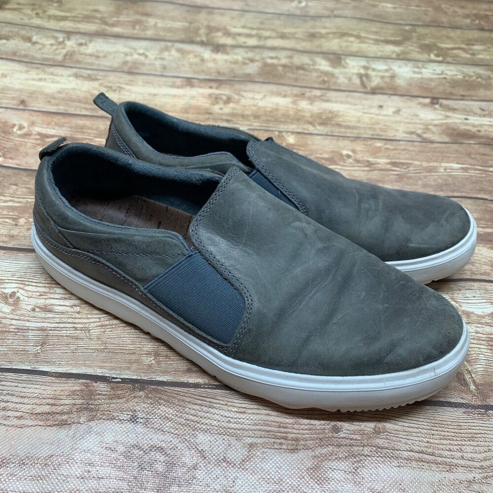 Merrell Turbulence Womens Shoes Size 8 Gray Loafers Comfort Slip On Boat Casual